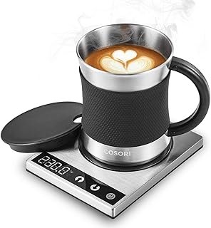 COSORI Coffee Mug Warmer, Cup Warmer for Desk with 3 Temperature Settings