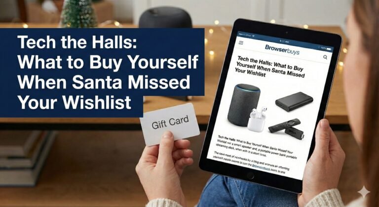 Tech the Halls: What to Buy Yourself When Santa Missed Your Wishlist